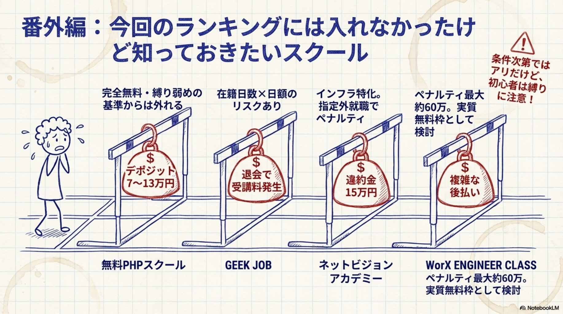 番外編：今回のランキングには入れなかったけど知っておきたいスクール