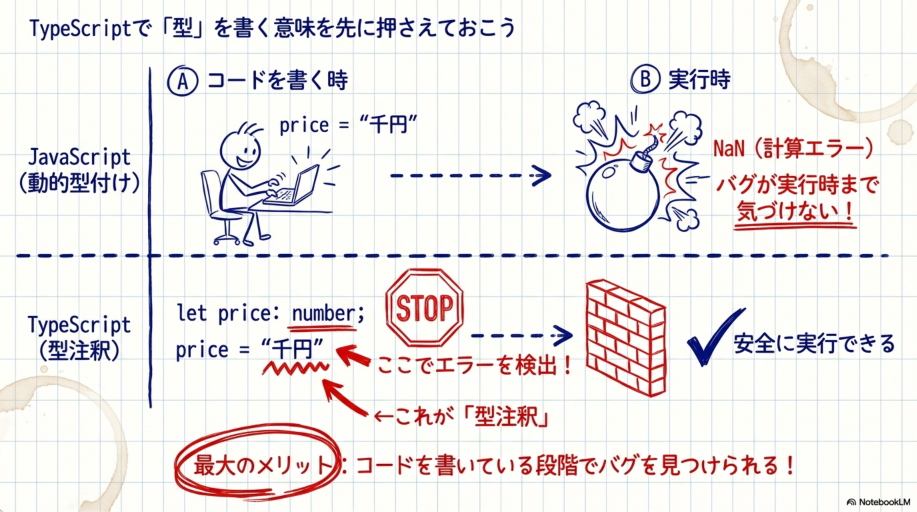 TypeScriptで「型」を書く意味を先に押さえておこう