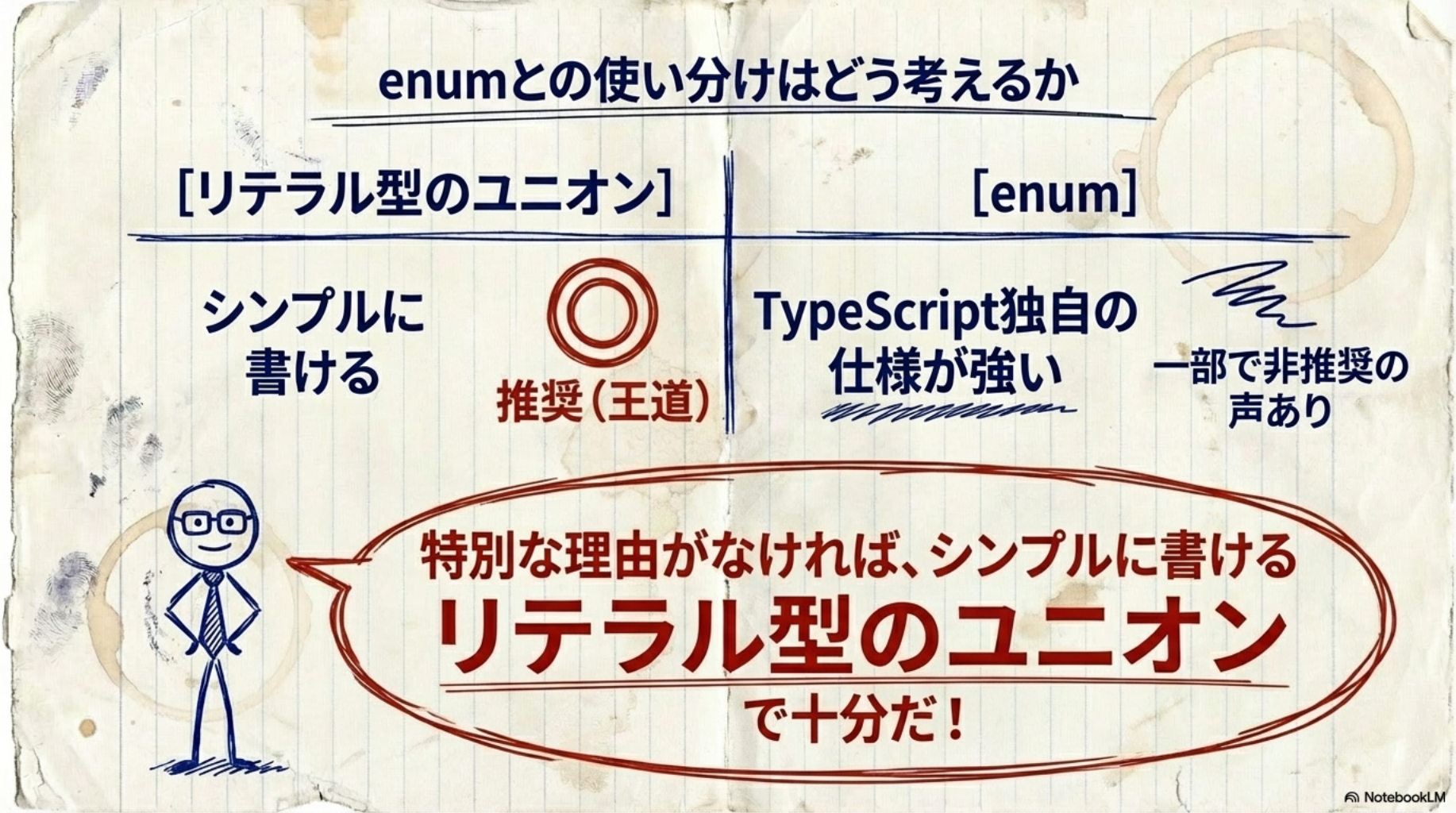 enumとの使い分けはどう考えるか