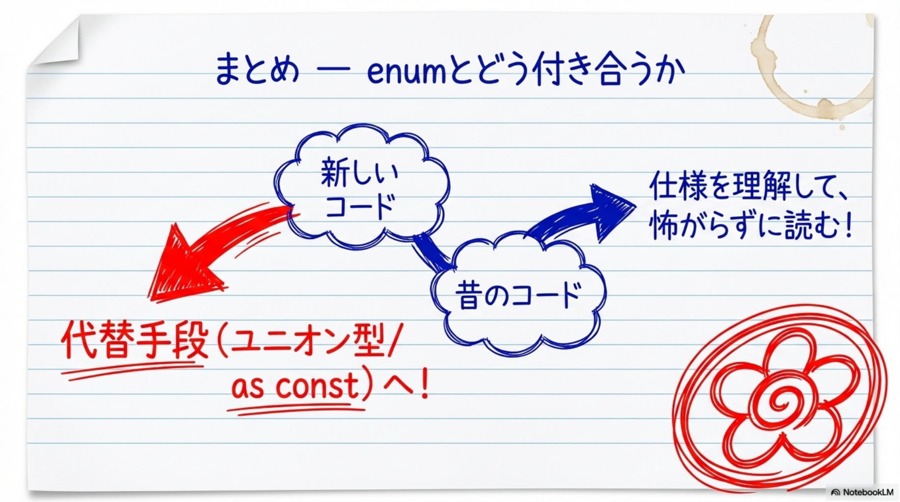 まとめ — enumとどう付き合うか