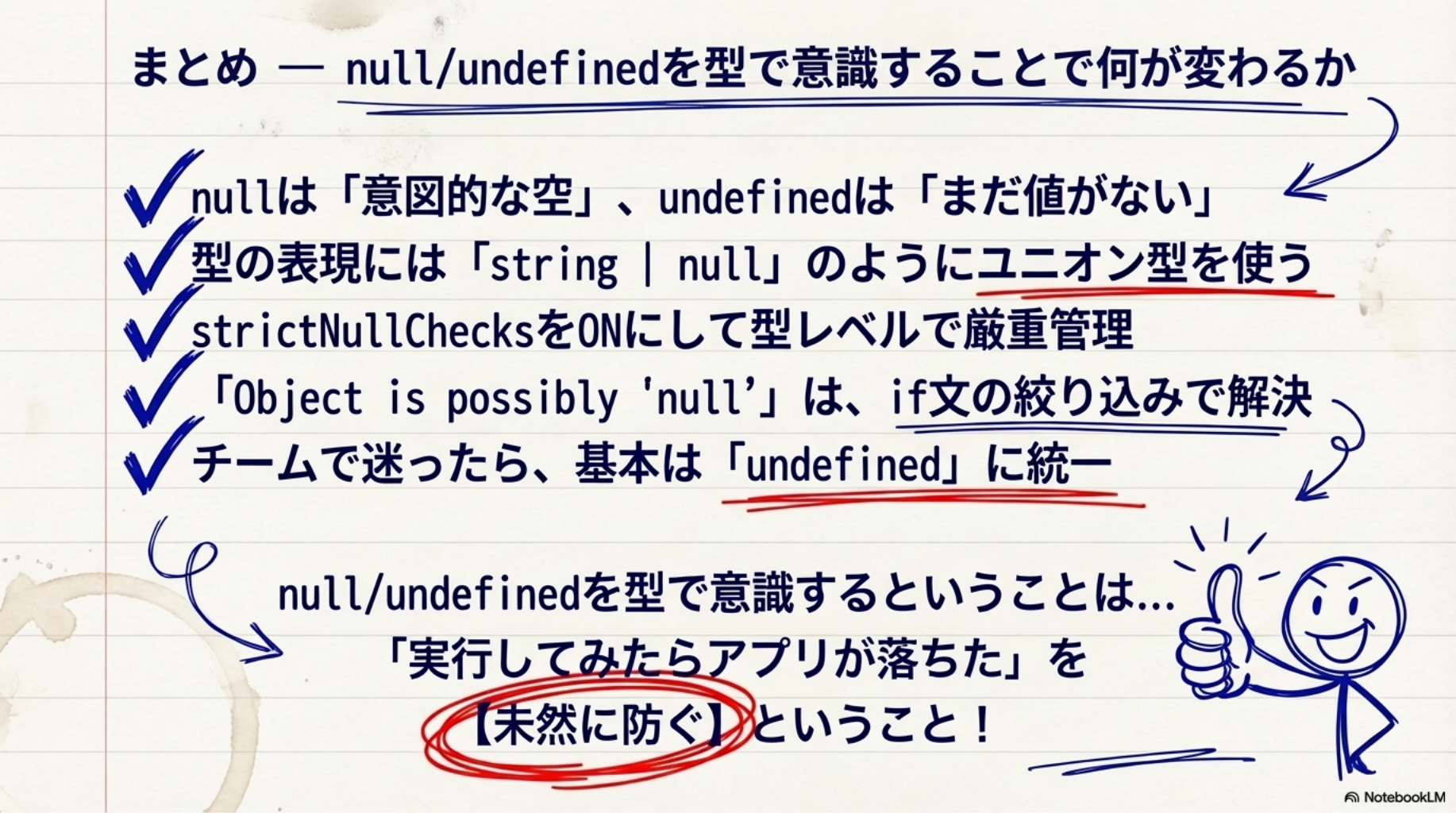 まとめ — null_undefinedを型で意識することで何が変わるか