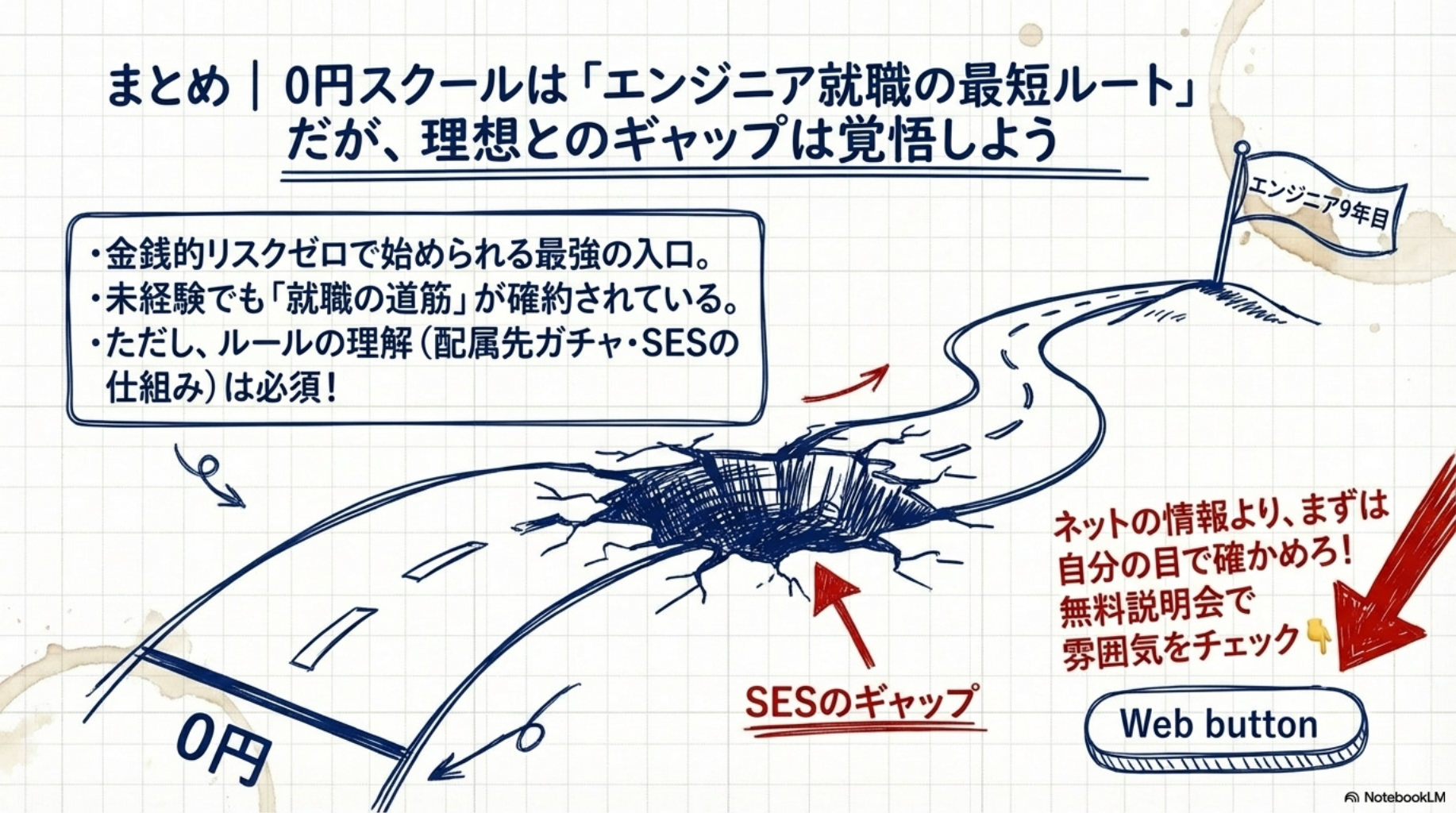 まとめ｜0円スクールは「エンジニア就職の最短ルート」だが、理想とのギャップは覚悟しよう