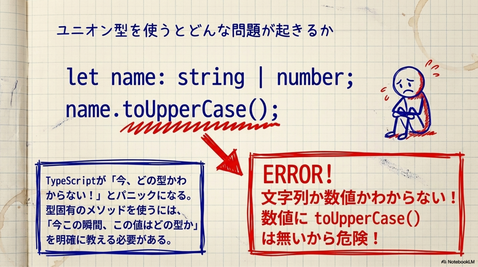ユニオン型を使うとどんな問題が起きるか
